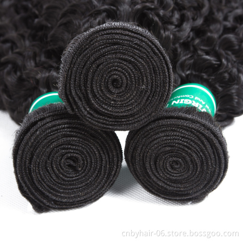 Human Hair Supplier Curly Wave Hair Wig Indian Human Hair  Extension Double Drawn Weft